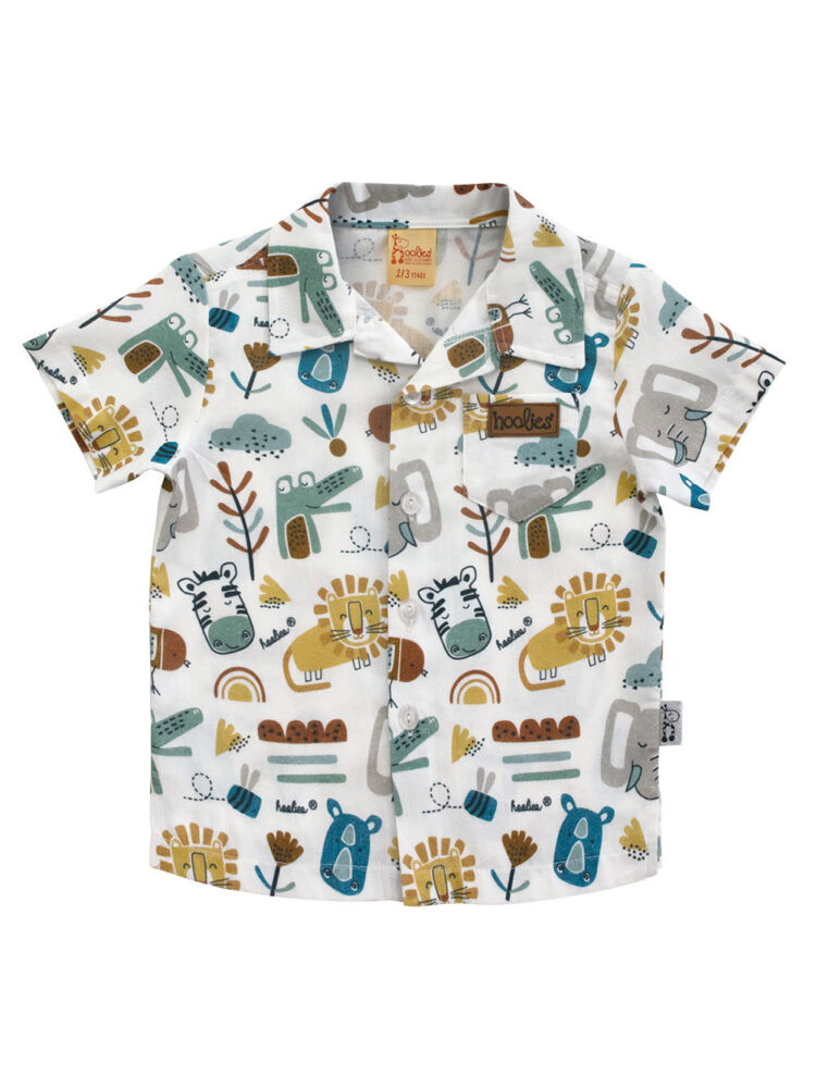 Croc Safari Button up Shirt