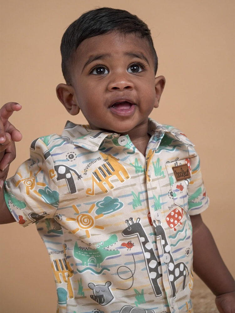 Aqua Safari Shirt Boys Clothes