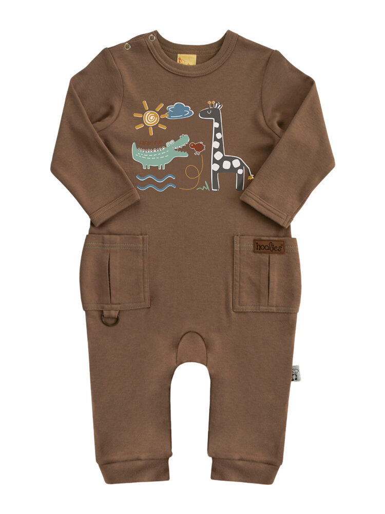 New Aqua Safari Cargo Onesie