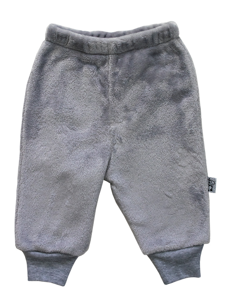 Warm Winter Toddler Pajamas Winter Grey Plush Set – Hoolies Kids ...