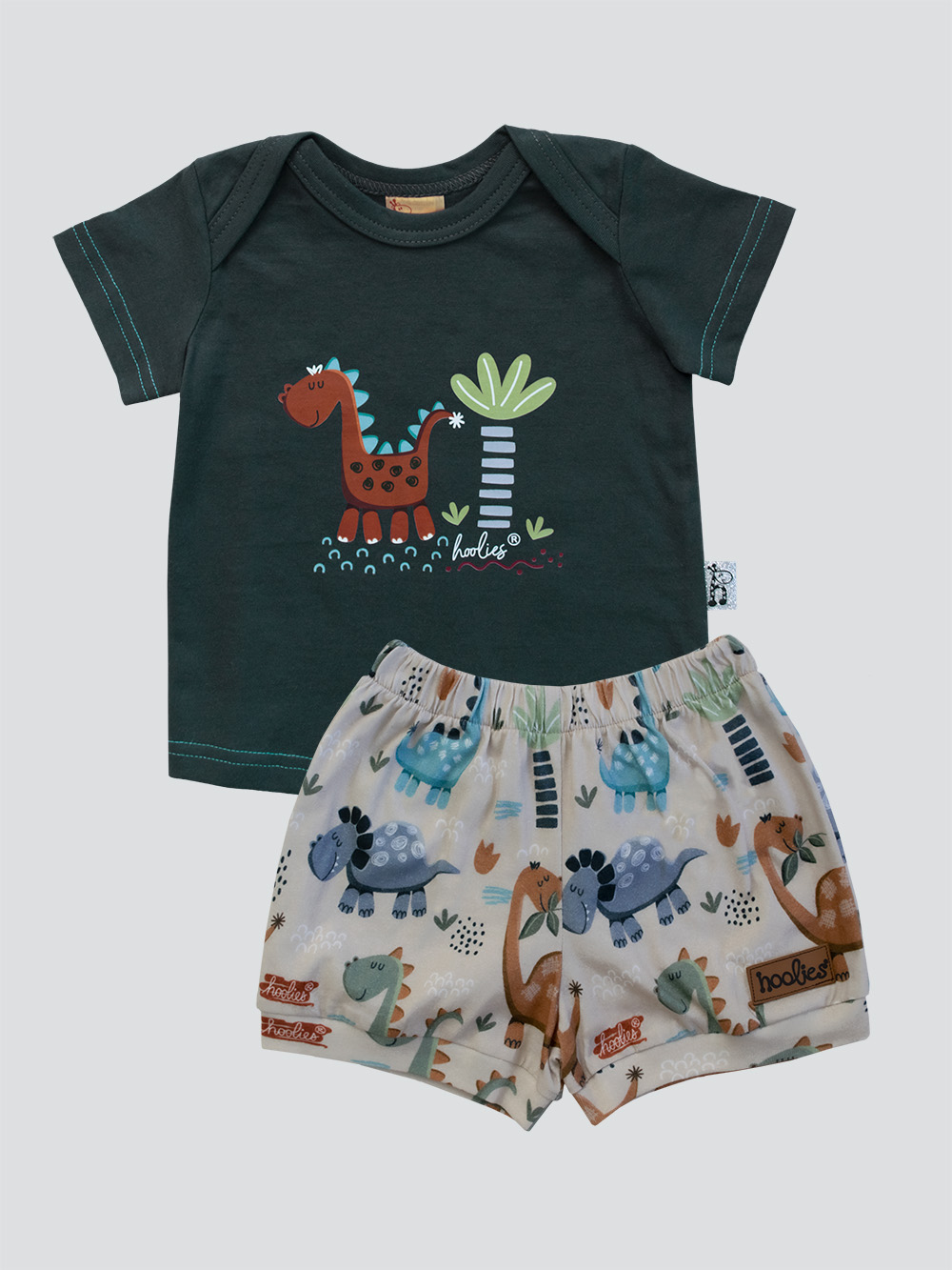 Dino Set – Hoolies Kids Clothing Kids Summer Pajamas