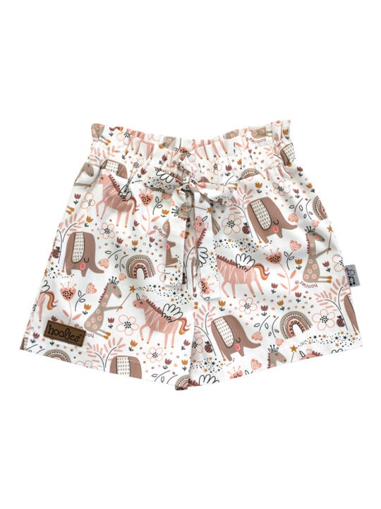 HUPS Unicorn Safari Paperbag Shorts