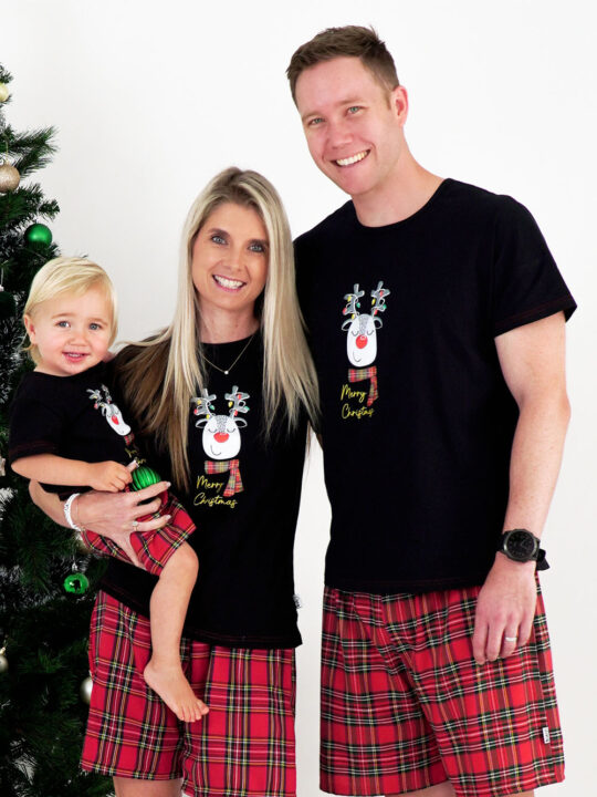 Reindeer Family Christmas Pyjamas