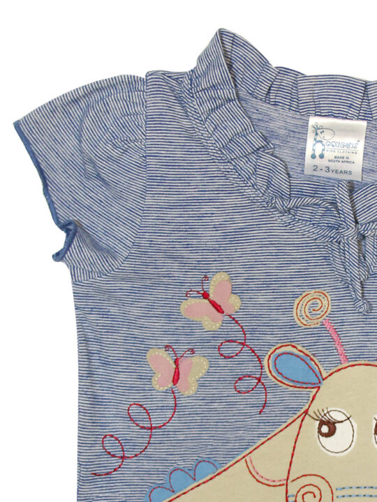 Girls Giraffe Tee