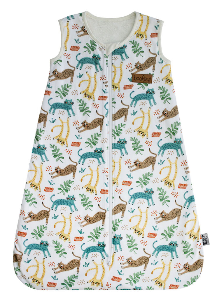 Epic Baby Sleep Sack Wild Cats Sleep Sack Plushienaps *2.5 Tog