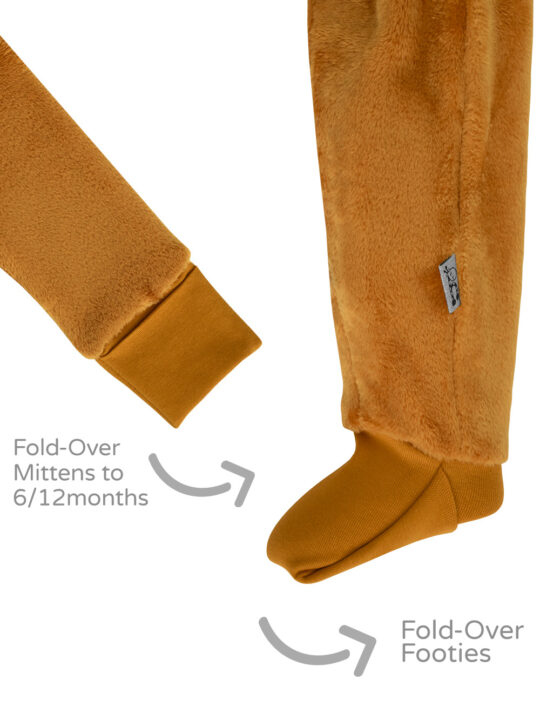 Fleece Winter Onesie for Kids and Babies