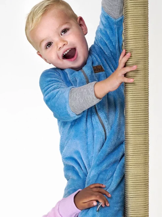 Sky Blue Kids and Baby Onesie for winter