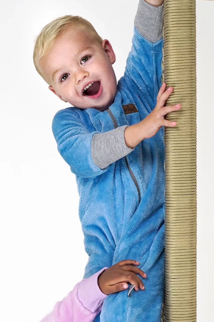 Sky Blue Kids and Baby Onesie for winter