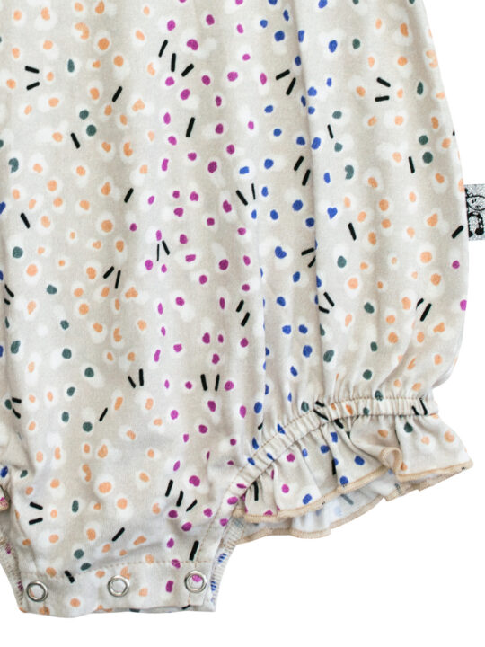 Floral Frilly Romper