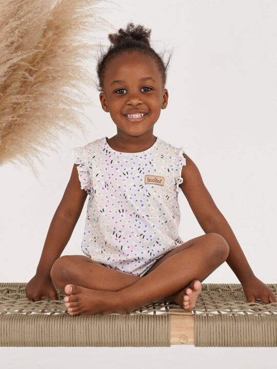 Ditsy Bubble Romper 2