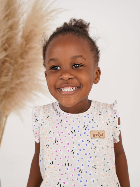 Ditsy Bubble Romper 2