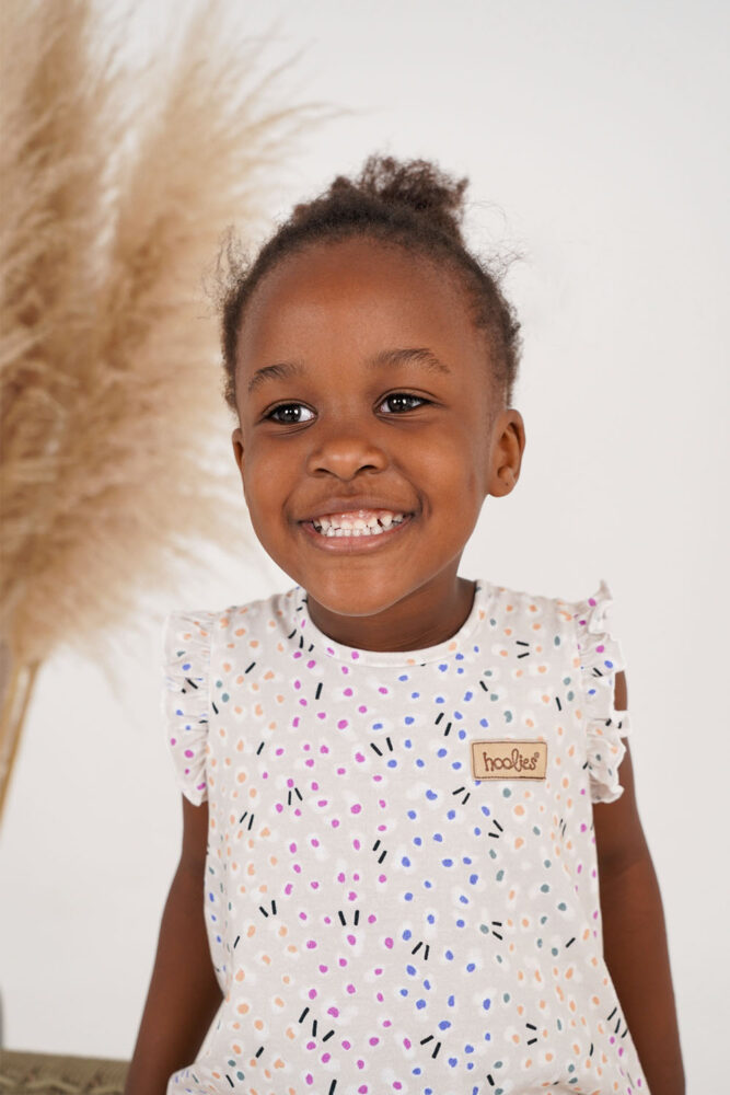 Ditsy Bubble Romper 2
