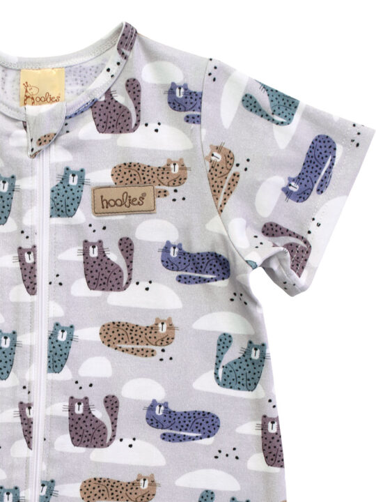 Leo Baby Boys Short Onesie