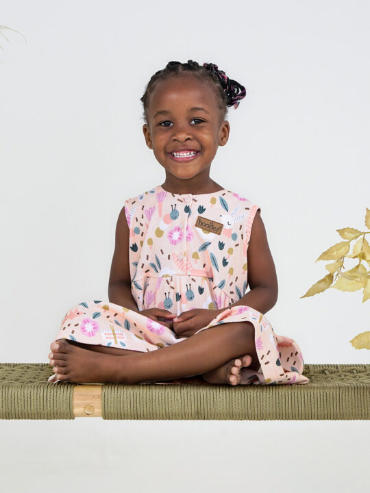 Mini Garden Girls Romper Dress