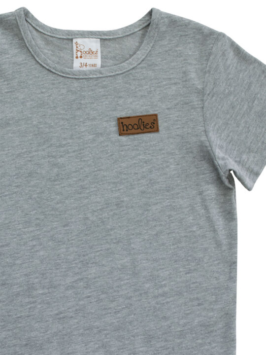 grey melange kids Pyjamas detail 1