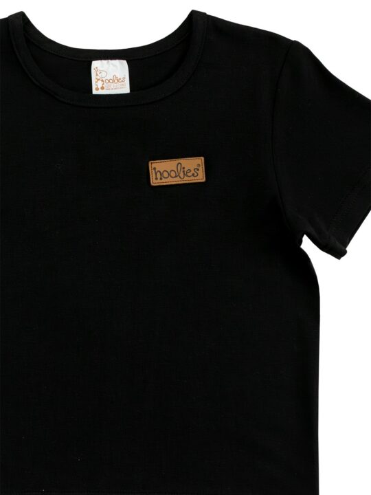 Black Kids Sleepwear Shirt