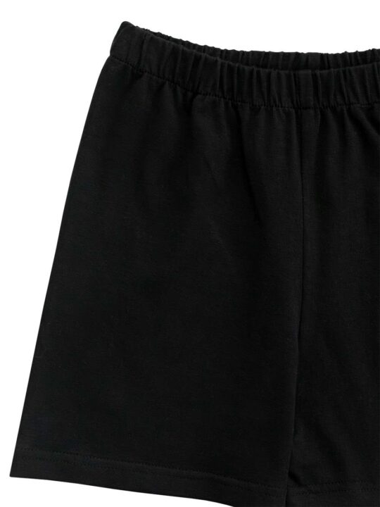 Black Kids Sleepwear Shorts