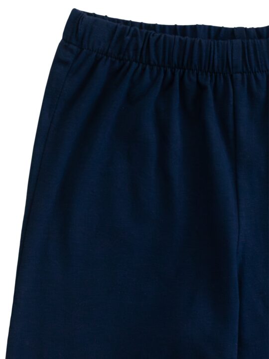 Navy Melange Boys Pyjamas Shorts 1