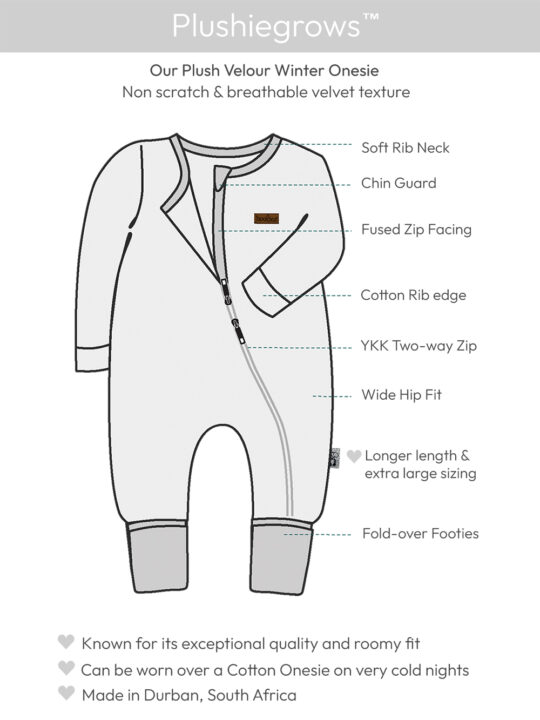 PLUSH Onesie Online Diagram