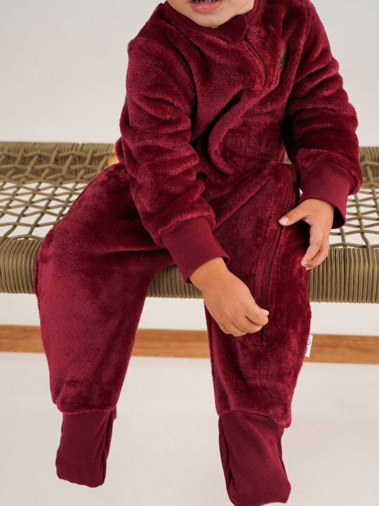 Berry Plush Onesie Kids Model