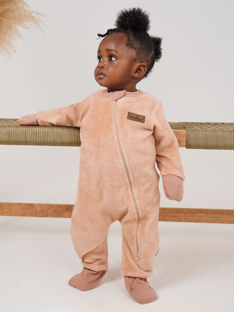 Nougat Plush Onesie Model 4
