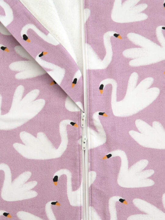 Swan Sleep Sack Zoom 2