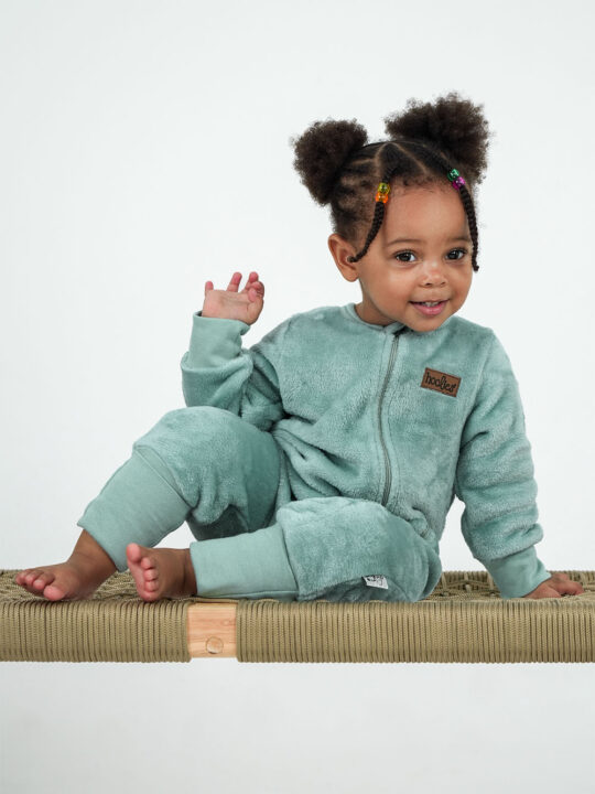 Pistachio Duck Egg Onesie Models