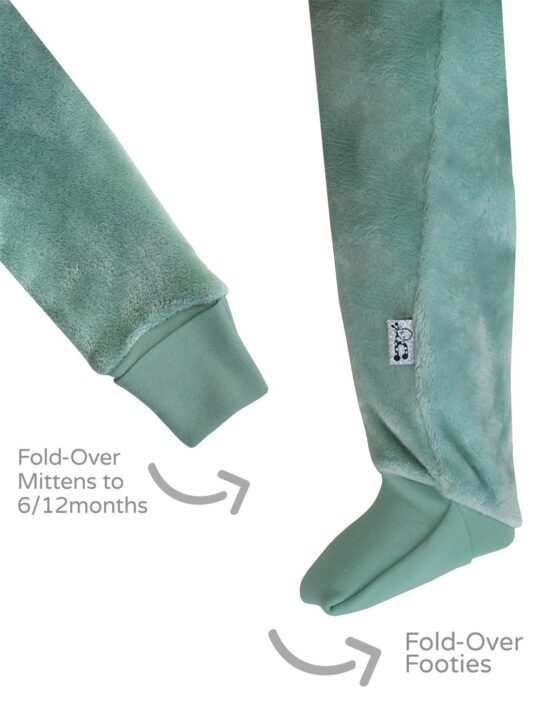 Pistachio Duck Egg Plushiegrow Mitten