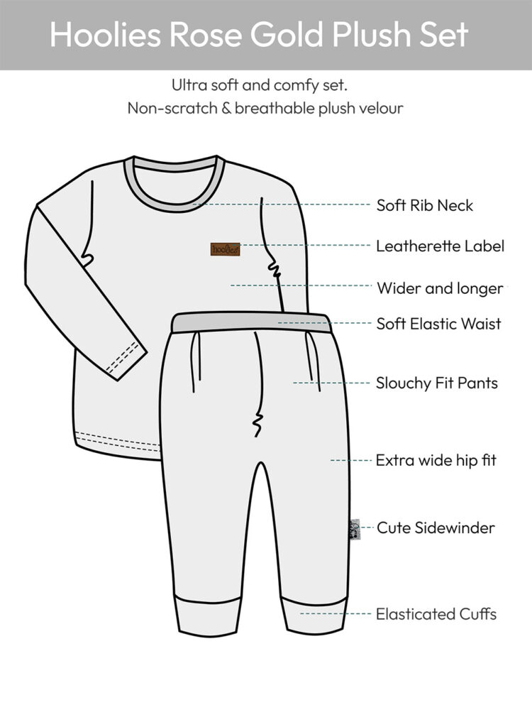 Plush Set Diagram Rose Gold