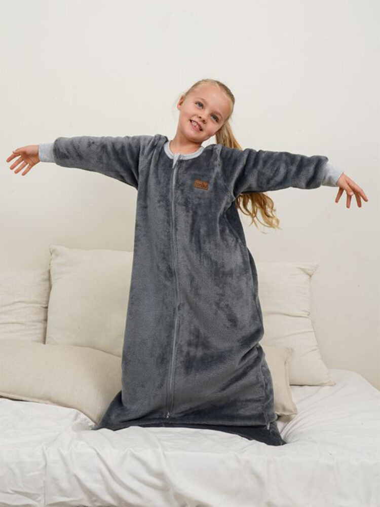 Charcoal Sleeved Sleep Sack