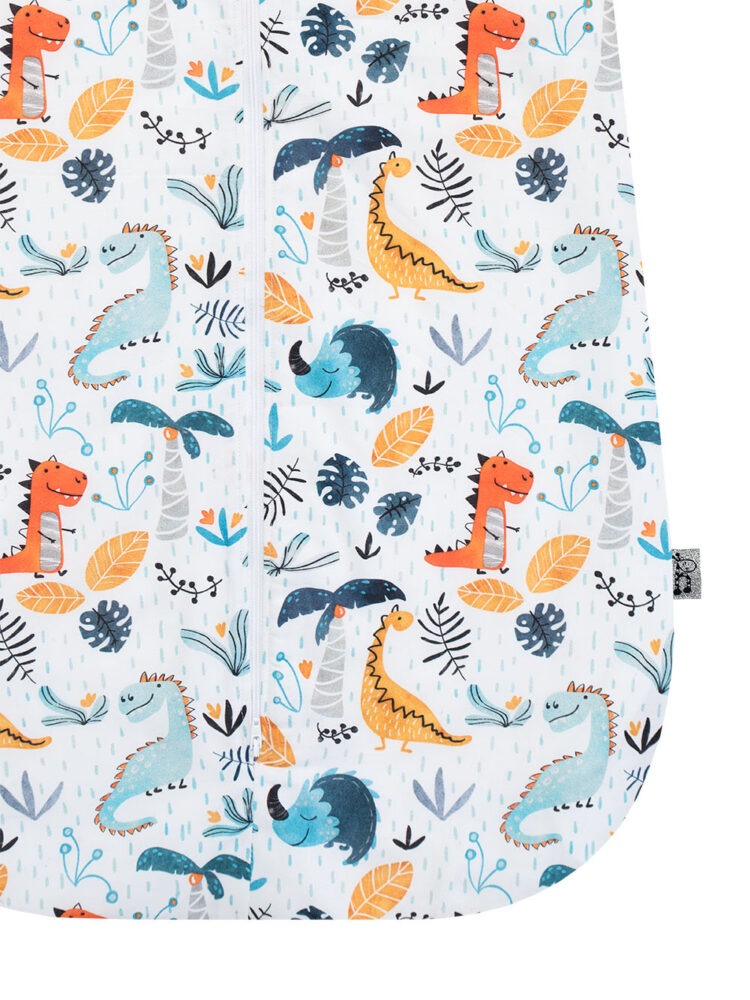 Dino Jungle Sleep Sack detail