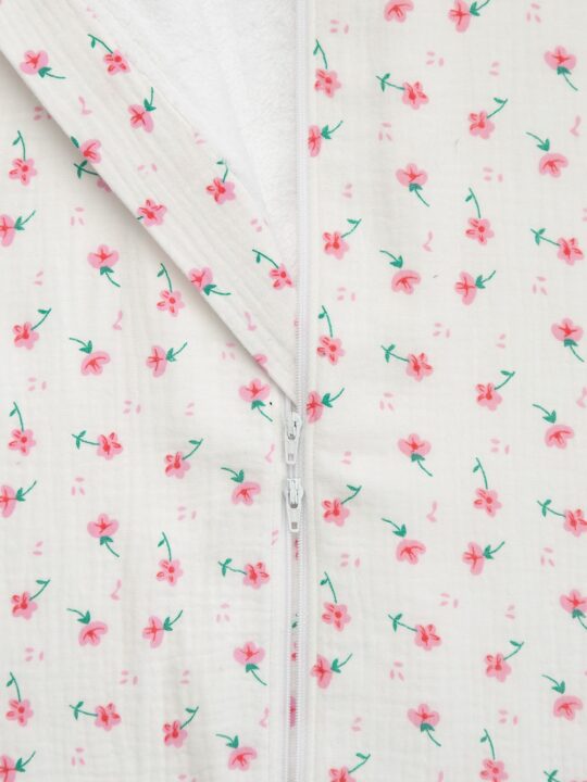 Falling Flowers Sleep Sack Zoom 1