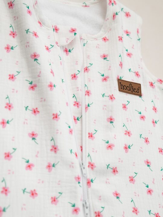 Falling Flowers Sleep Sack Zoom 3