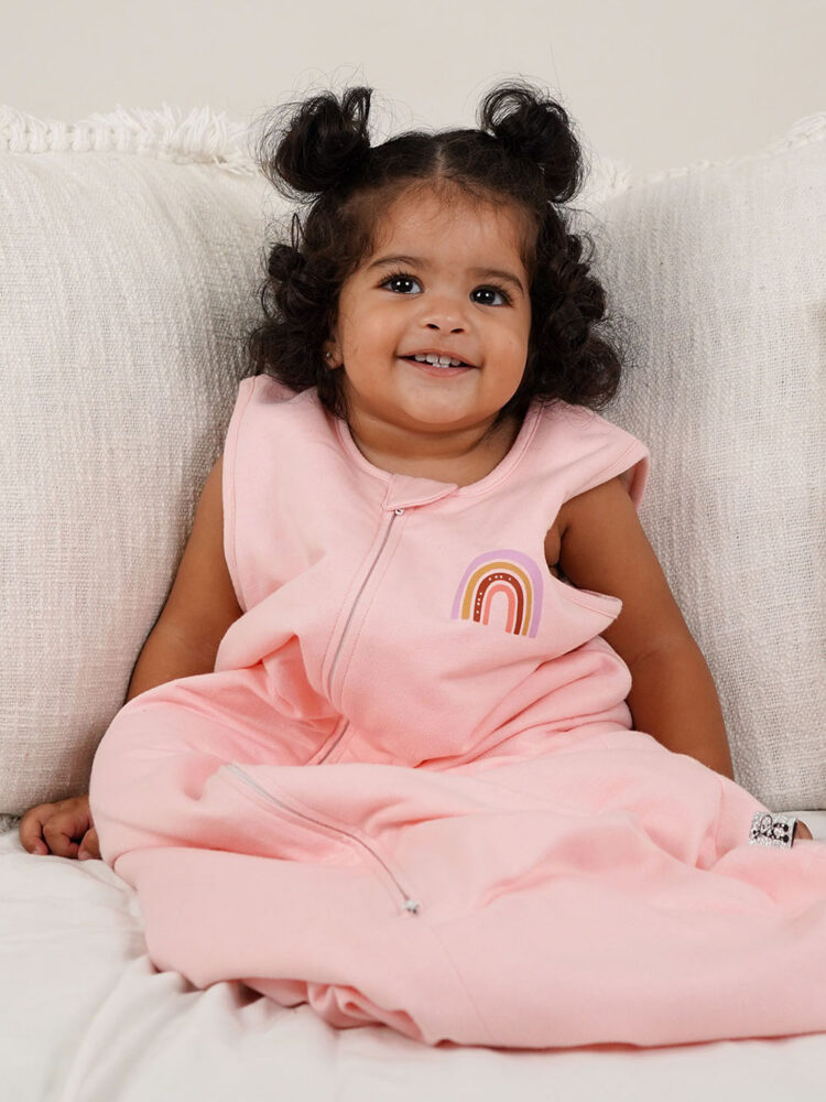 Pink Rainbow Sleep sack Models