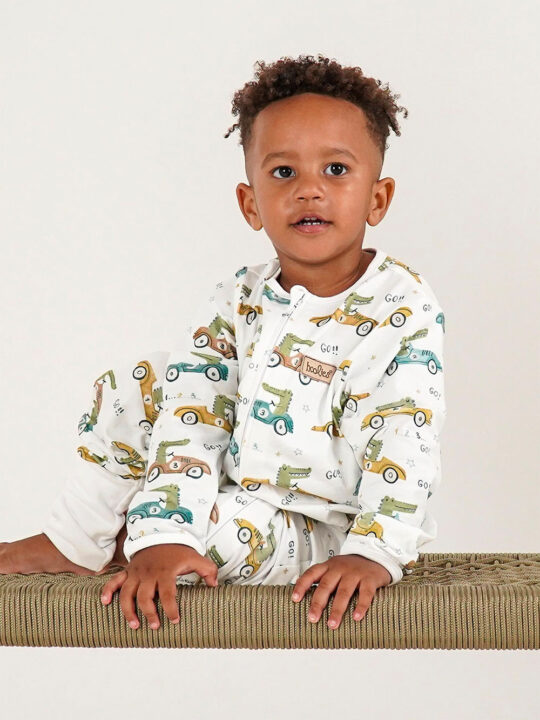 Safari Croc Onesie Model