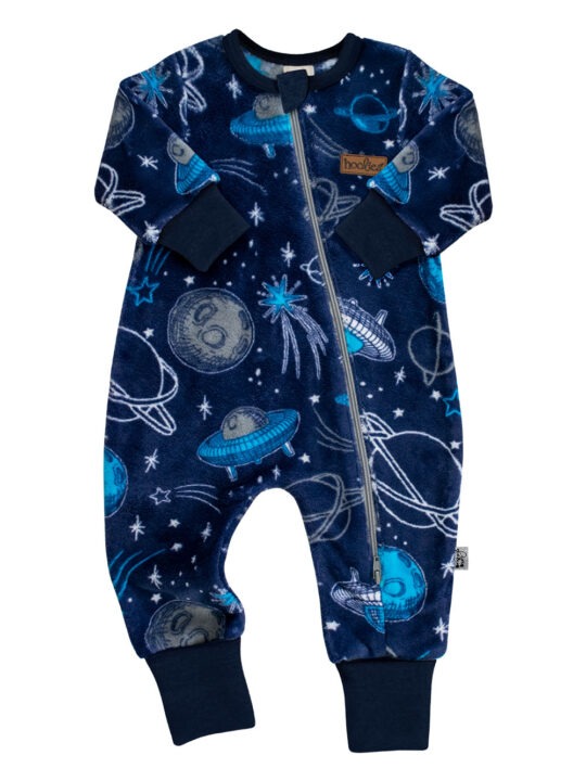 Astro Space Planets Plushie with navy rib
