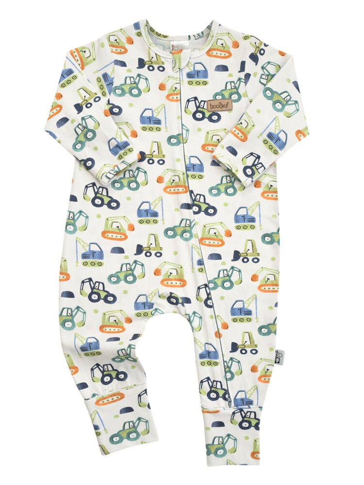 Baby Summer Outfit - Builder Buddies Onesie