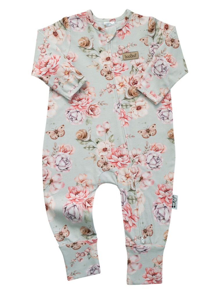 Floral Kids and Baby Onesie