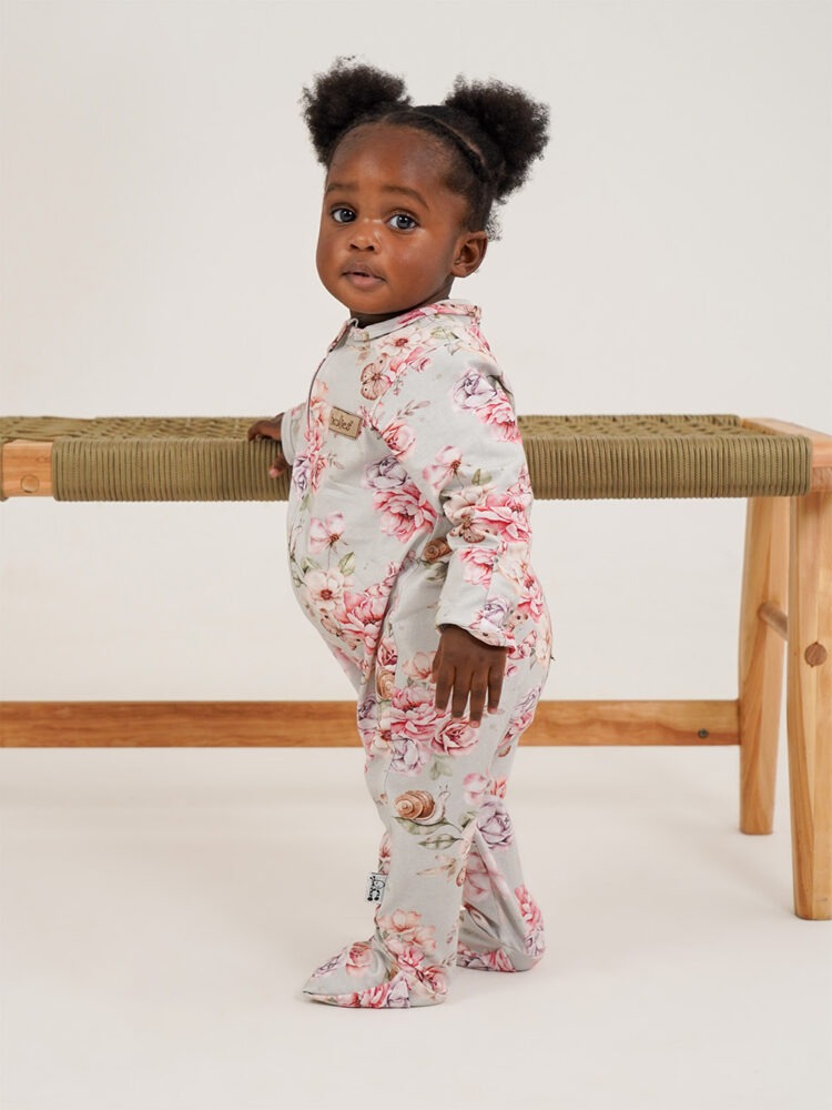 Flutter and Bloom Girls Onesie Model 4