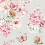 Flutter and Bloom Print