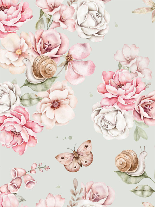 Flutter and Bloom Print