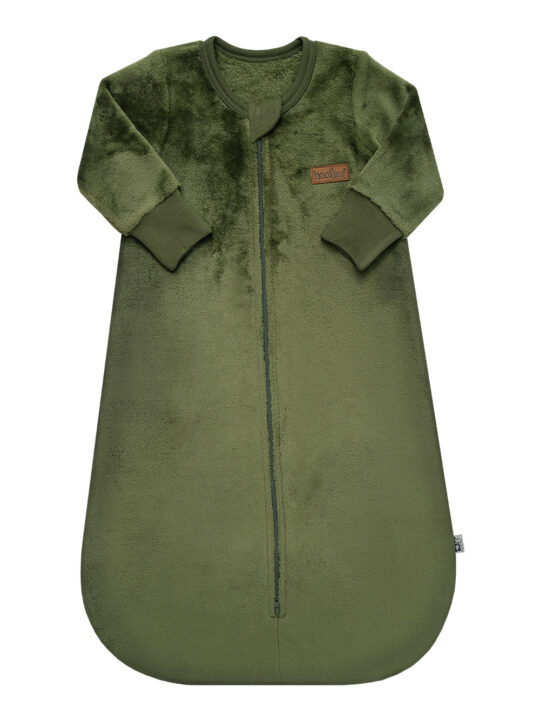 Khaki Green Plush Sleep Sack Edit