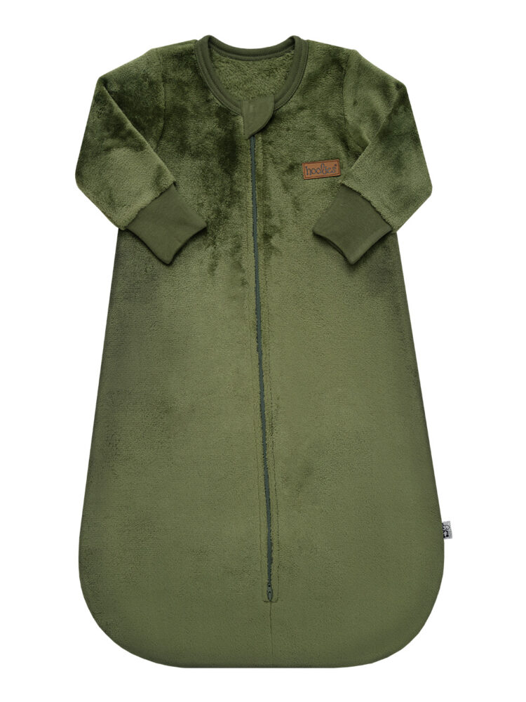 Khaki Green Plush Sleep Sack Edit