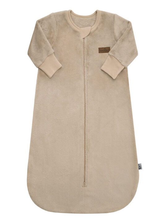 Oatmeal Plush Baby Sleep Sack