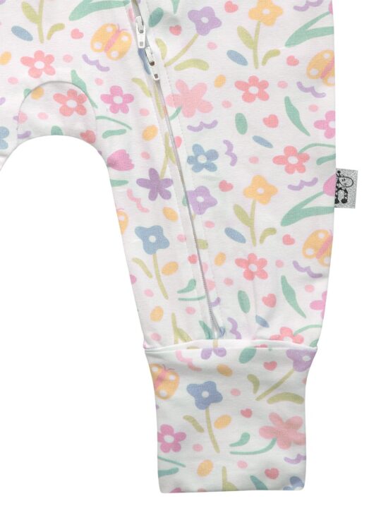 Pastel Petals Onesie Zoom 2