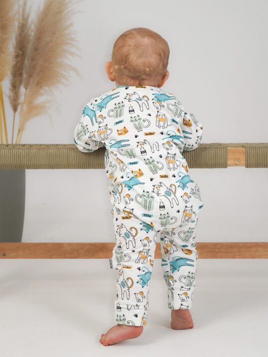 Paws and Play Onesie Model