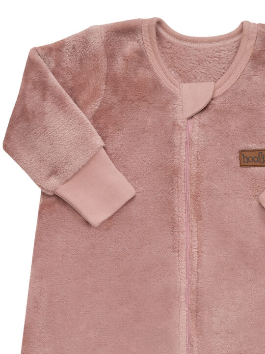 Rose Gold Plush Plush Sleep Sack Detail