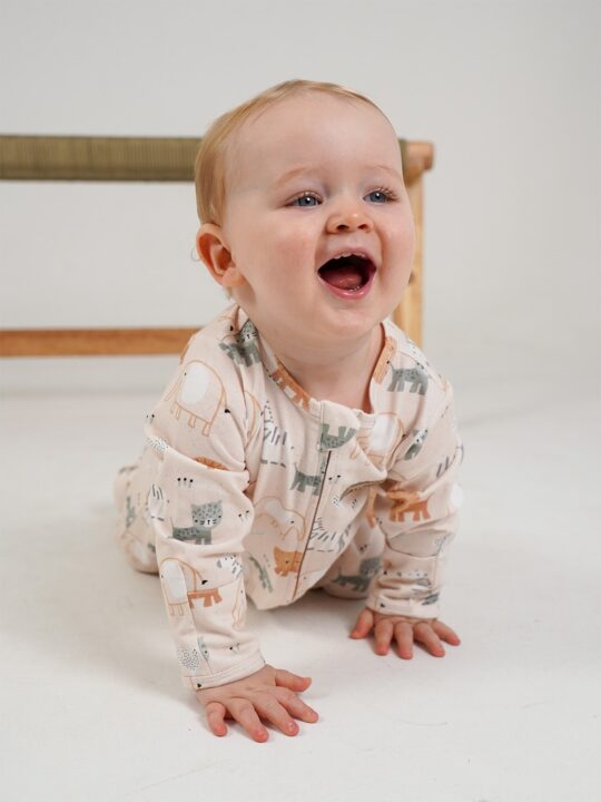 Safari Stroll Onesie Model