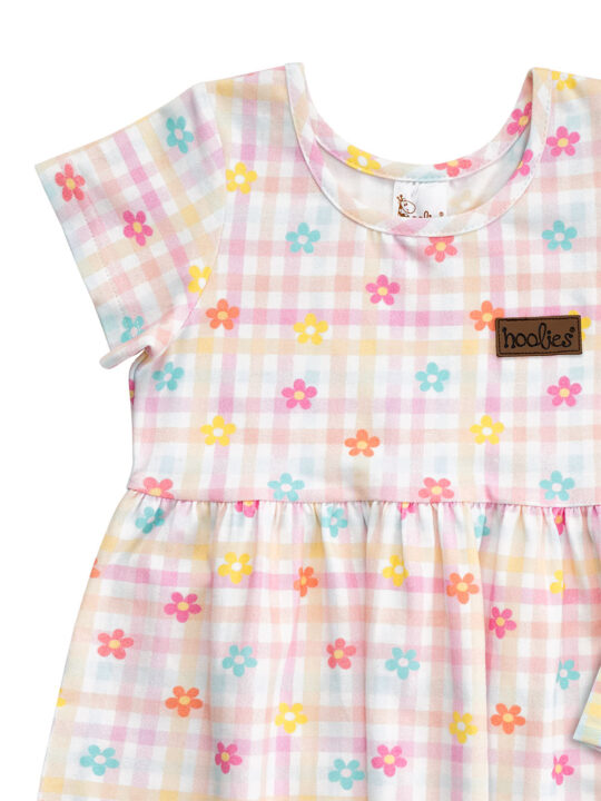 Blossom Gingham Dress Detail