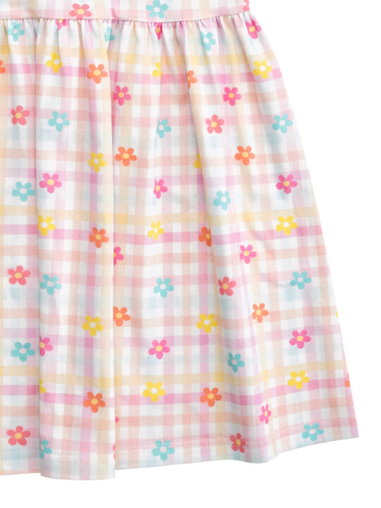 Blossom Gingham Dress Details
